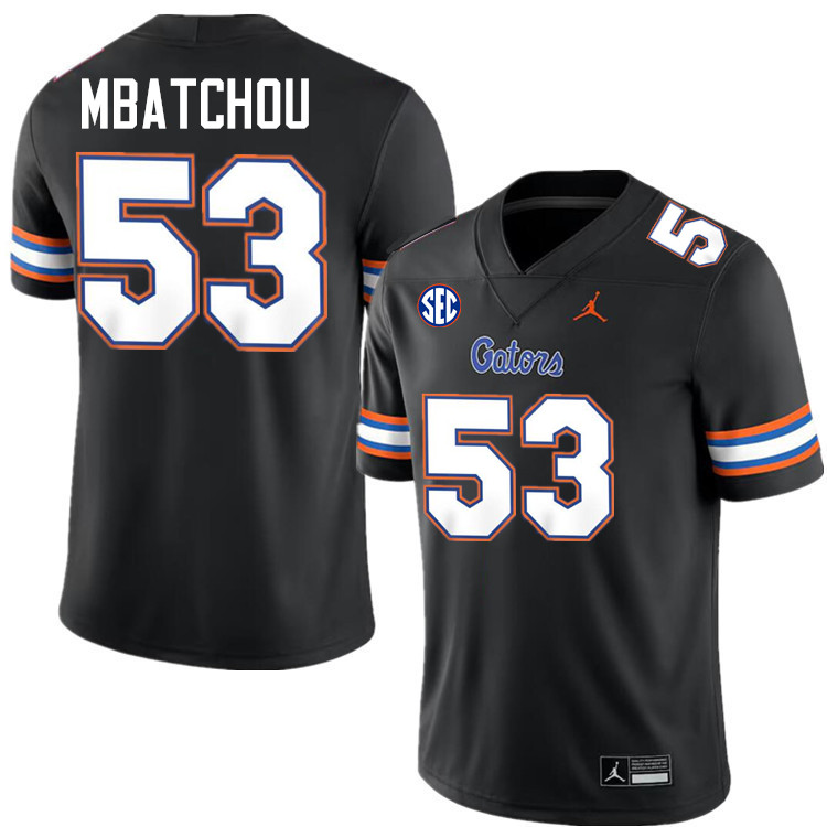 Joseph Mbatchou Florida Jersey,Florida Gators #53 Joseph Mbatchou Uniforms,Jersey Youth-Black